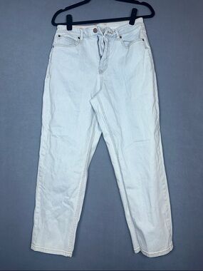 Volcom Stoned Straight Jeans Light Wash Womens Size 29 High Rise